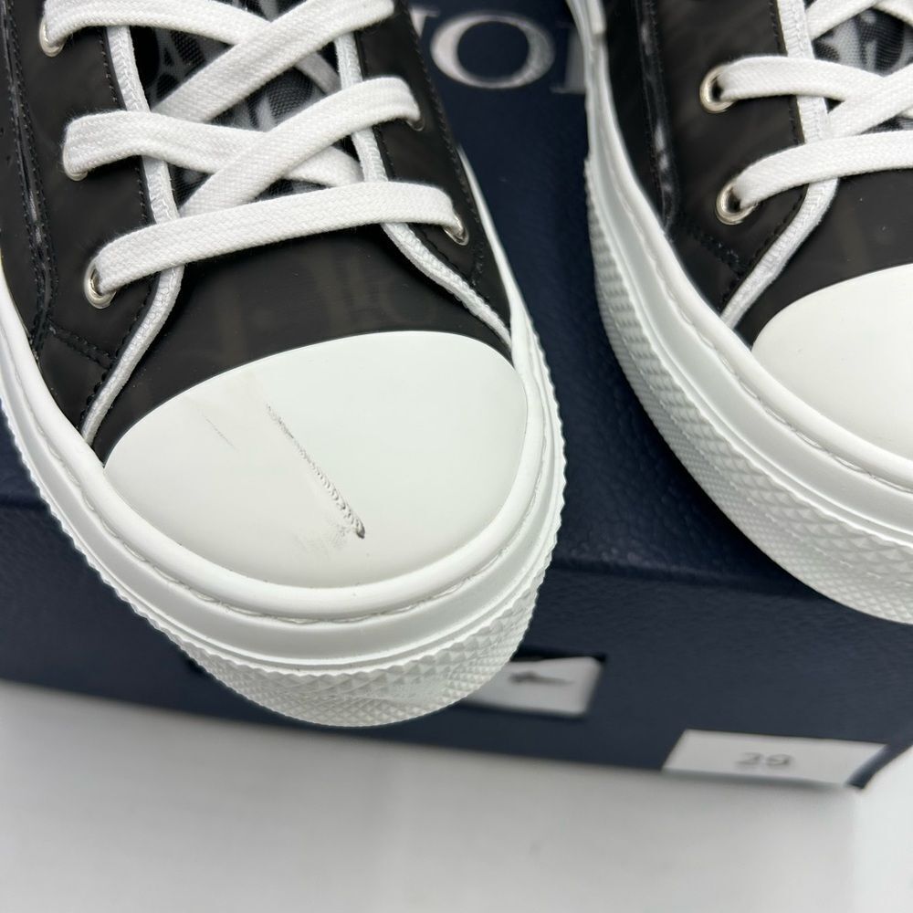 Men's Dior B – 23 oblique high top sneakers size 44 made in Italy - Picture 10 of 12